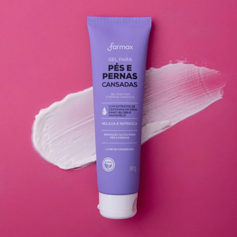 GEL PARA PES E PERNAS FARMAX 90G