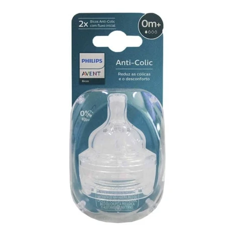 BICO MAMADEIRA AVENT ANT.COLICA 3.0 C/2 T1 - 0M+