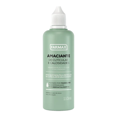 Creme Amoledor De Cuticulas E Calosidades Farmax 100ml