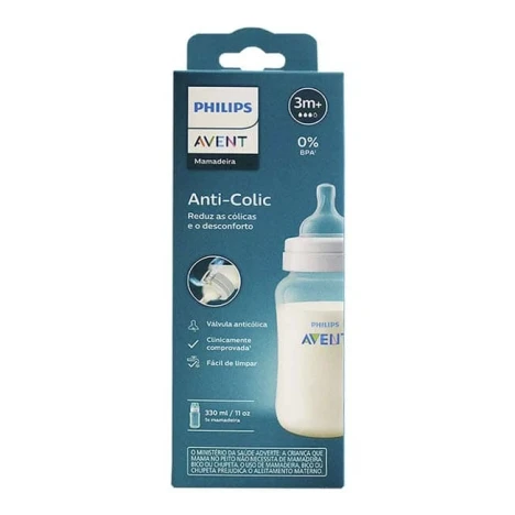 MAMADEIRA AVENT 330ML ANT.COLIC 3.0