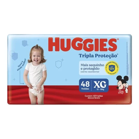 FR.HUGGIES TRI.PROT. MEGA XG C/48 LV+ PG-