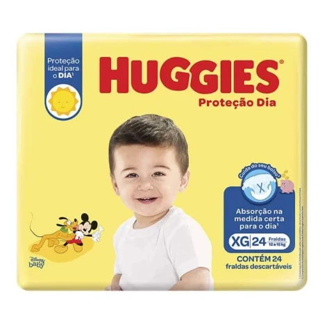 FR.HUGGIES PROTECAO DIA JUMBO XG C/24