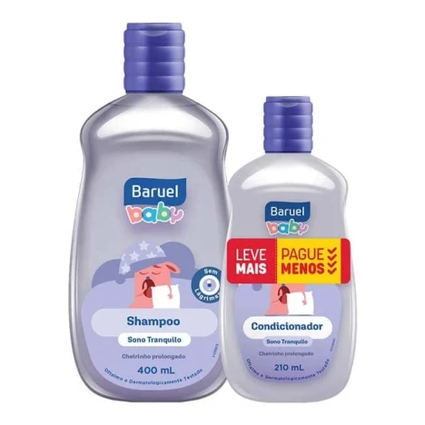 PROMO SH.BARUEL BABY 400ML + COND. 210ML SONO TRANQUILO
