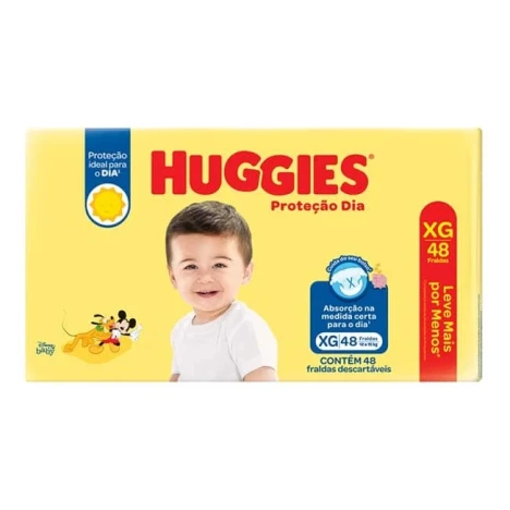 FR.HUGGIES PROTECAO DIA MEGA XG C/48