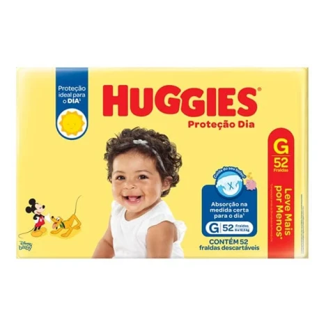 FR.HUGGIES PROTECAO DIA MEGA G C/52
