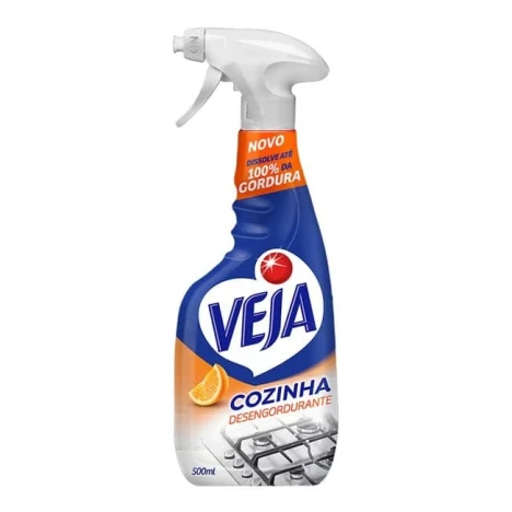 VEJA DESENGORDURANTE 500ML LARANJA VALV. GATILHO