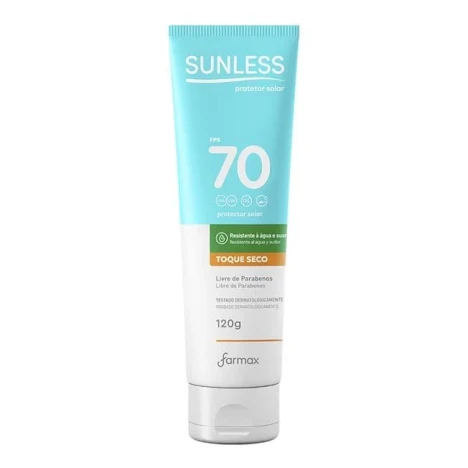 PROTETOR SOLAR FPS70 SUNLESS 120g