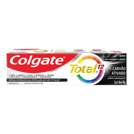 CREME D.COLGATE  TOTAL 12 CARVAO 90G