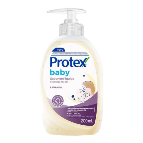 SAB. LIQ PROTEX BABY 200ML LAVANDA