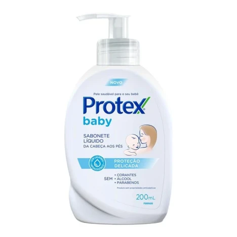 SAB. LIQ PROTEX BABY 200ML PROTECAO DELICADA
