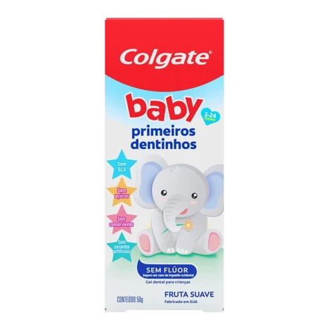 Creme Dental Colgate Kids S/fluor 50g