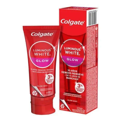 CREME D.COLGATE  LUMINOUS WHITE GLOW 70G