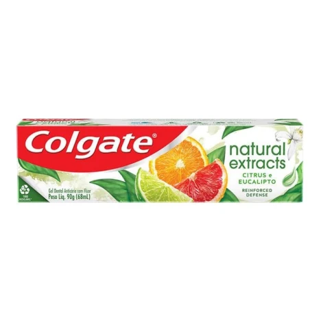 CREME D.COLGATE  NATURAL EXTRACT DEFESA REFORCADA 90G CITRUS E EUCALIPTO