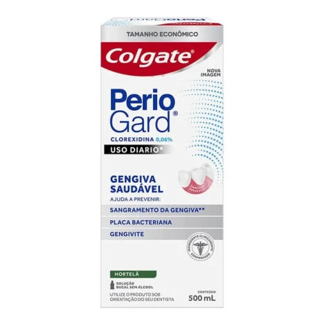 ANTI-SEP. BUCAL COLGATE PERIOGARD SEM ALCOOL USO DIARIO 0.06% CHX 500ML