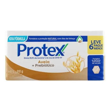 SAB.BARRA PROTEX AVEIA 85G C/6