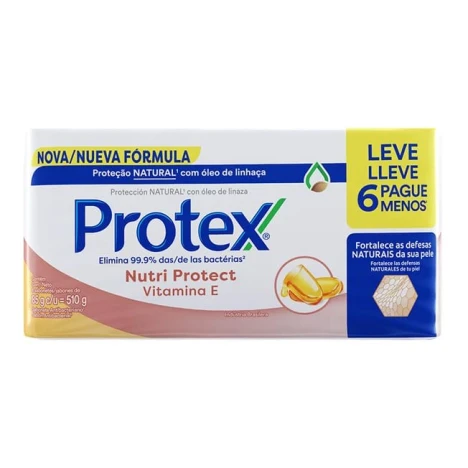 SAB.BARRA PROTEX 85G VITAMINA E C/6