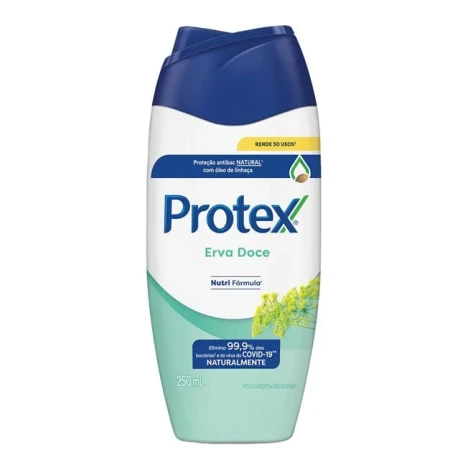 SAB. LIQ PROTEX 250ML ERVA DOCE