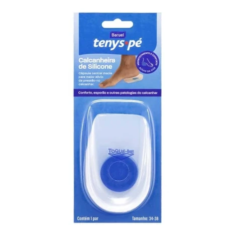 CALCANHEIRA SILICONE BARUEL 34 - 38