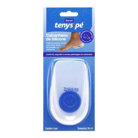 CALCANHEIRA SILICONE BARUEL 39 - 43