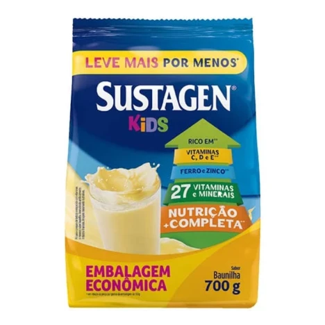 SUSTAGEN KIDS 700G BAUNILHA LV+ PG-