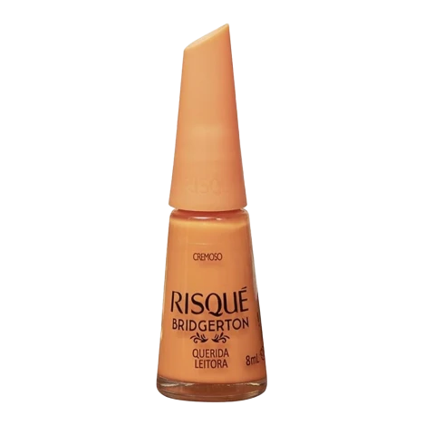 Esmalte Risque 8ml Crem. Querida Leitora C/6*