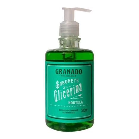 SAB.LIQ.GRANADO GLICERINA 300ML HORTELA