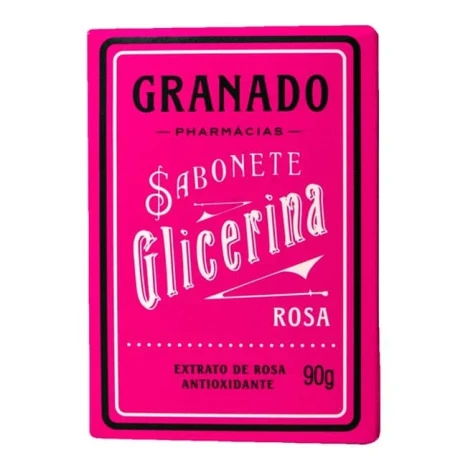 SAB.GRANADO GLICERINA 90G ROSA