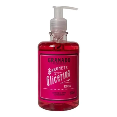 SAB.LIQ.GRANADO GLICERINA 300ML ROSA