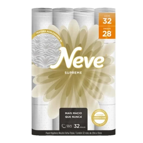 PAPEL HIG.NEVE SUPREME 20M L32 P28