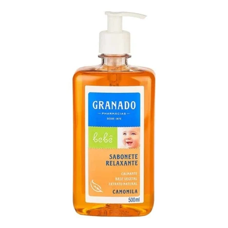 SAB LIQ GRANADO BEBE GLICERINA 500ML CAMOMILA