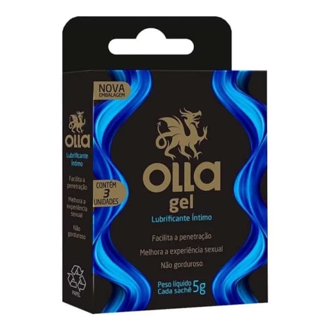 GEL LUBR.OLLA INTIMO C/3
