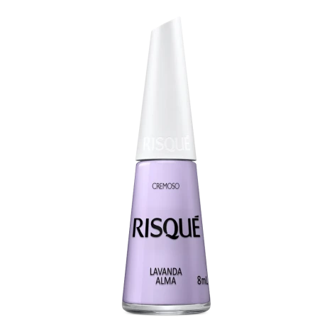 Esmalte Risque 8ml Crem. Lavanda Alma C/6