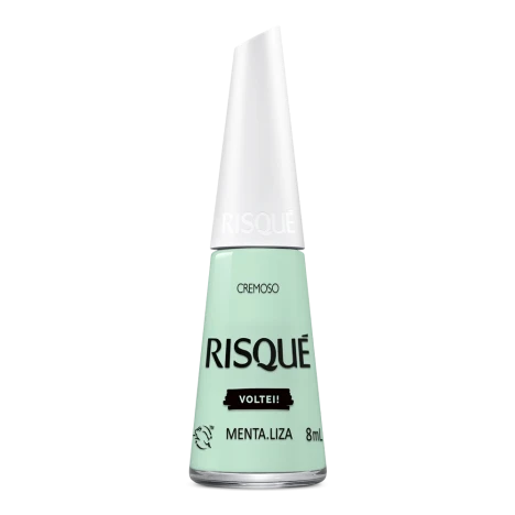 Esmalte Risque 8ml Crem. Menta.liza C/6 Nv