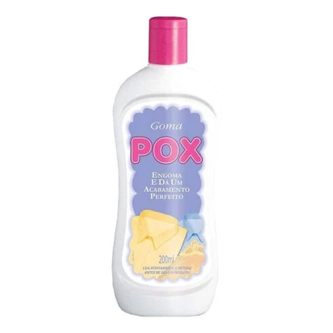 ENGOMADOR DE TECIDOS GOMA POX 200ML LIQUIDO
