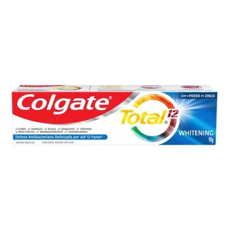 CREME D.COLGATE TOTAL12 WHITENING 90G