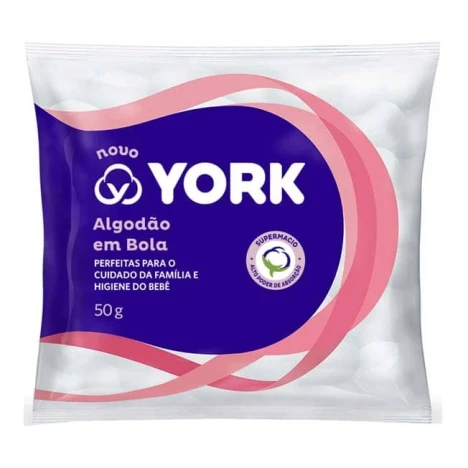 ALGODAO YORK 50G BOLA