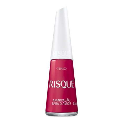 Esmalte Risque 8ml Crem. Amarracao Do Amor C/6