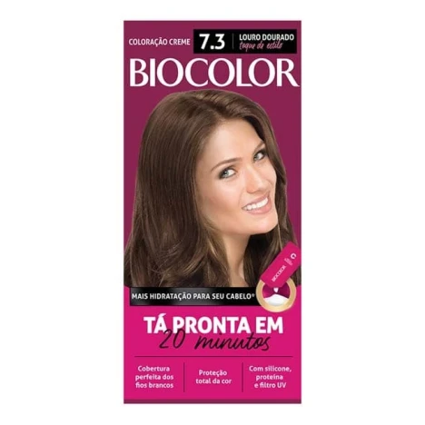 TINT.BIOCOLOR KIT 7.3 LOURO DOURADO TOQUE DE ESTILO