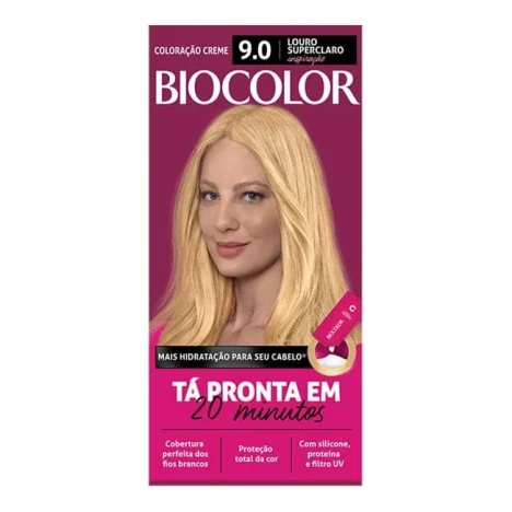 TINT.BIOCOLOR KIT 9.0 LOURO SUPER CLARO INSPIRACAO