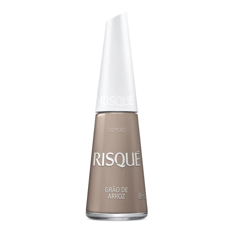 Esmalte Risque 8ml Grao Arroz C/6