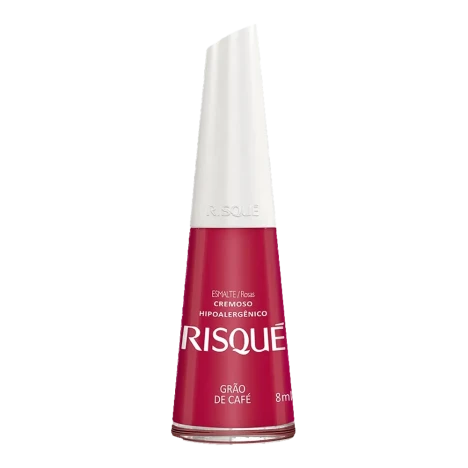 Esmalte Risque 8ml Grao Cafe C/6