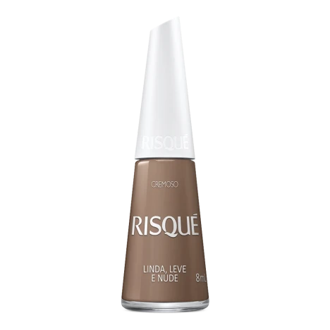 Esmalte Risque 8ml Linda Leve Nude C/6