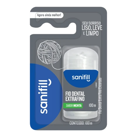 Fio Dental Sanifill 100m Extrafino