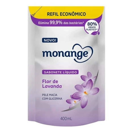 SAB.LIQ.MONANGE 400ML FLOR DE LAVANDA REFIL