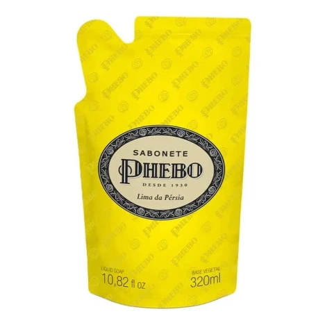 SAB.LIQ.PHEBO 320ML LIMA PERSIA REFIL