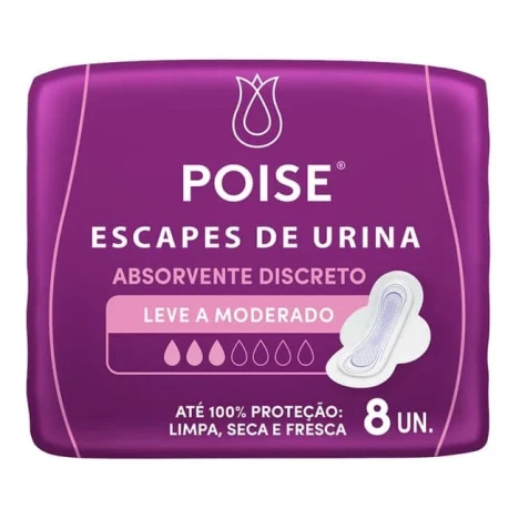 ABS.POISE C/A LEVE/MODERADO C/8 DISCRETO