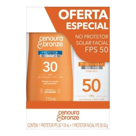 PROMO C&B P.SOLAR C&B FACIAL FPS50 50G + PRT FPS30 110ML*