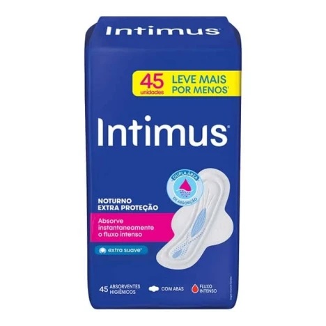 ABS.INTIMUS NOT.EXTRA SUAVE C/A LV+ PG- C/45