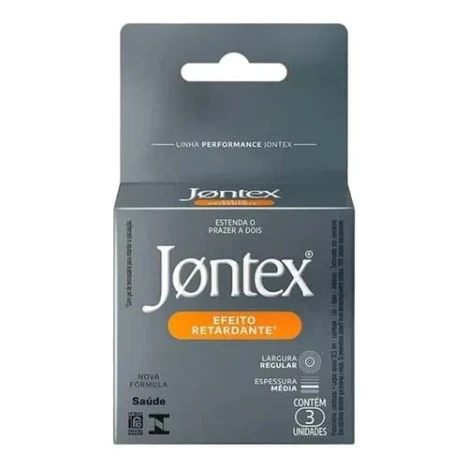 PRES. JONTEX. LUBR. EFEITO RETARDANTE C/3