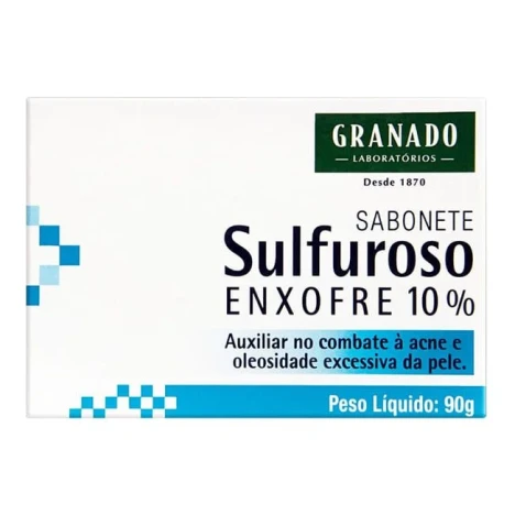 SAB.GRANADO 90G ENXOFRE 10% SULFUROSO
